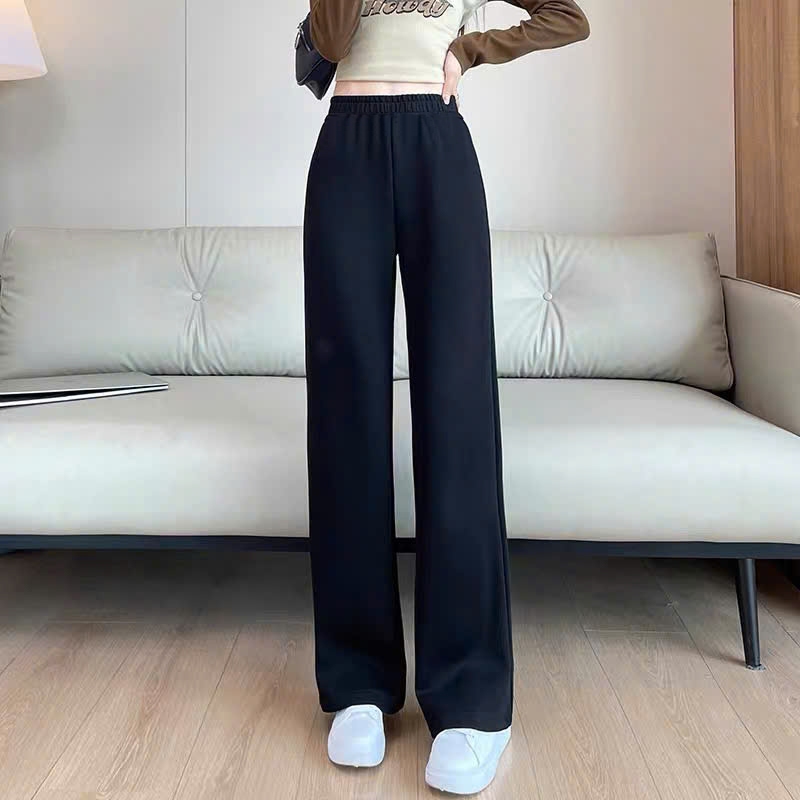 Quần nỉ nhung suông cho bé gái size đại BEESHOP D25099