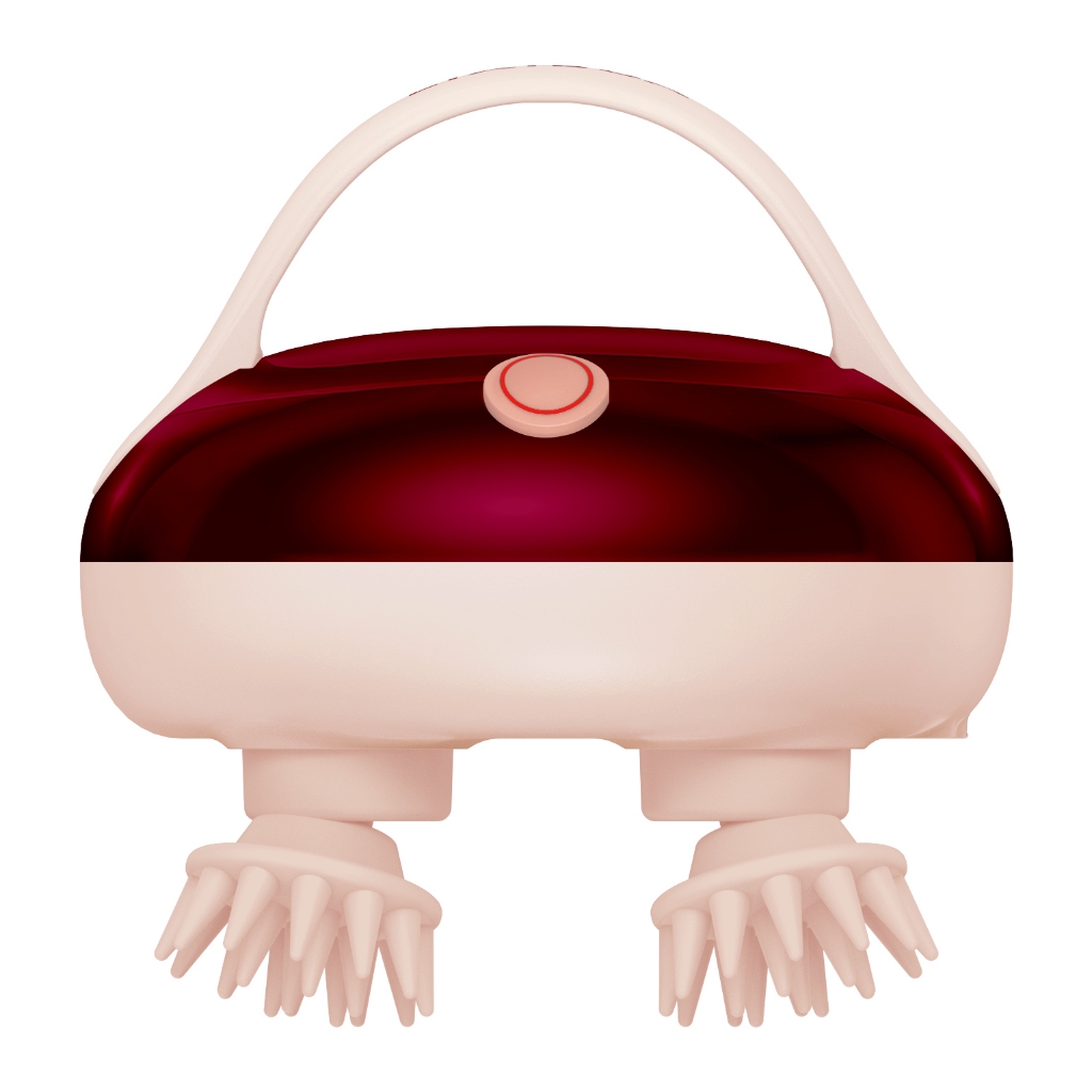Máy Massage Đầu Dưỡng Sinh Lixibox ZenWave Massager - Maroon
