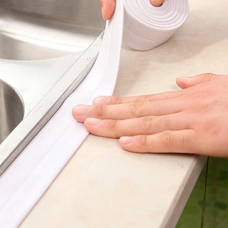 Combo 3 Cuộn băng keo dán viền bồn rửa chén bát, nhà bếp, nhà tắm chống thấm nước