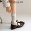 - Giày búp bê nữ hottrend balletcore đế bệt màu đen cao 1cm- EL109