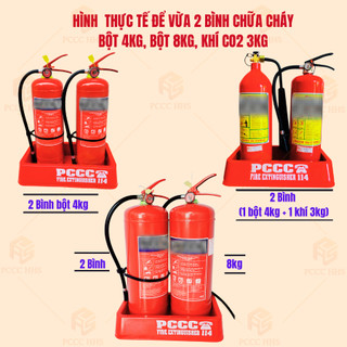 Kệ nhựa để đựng và kê để các loại bình cc siêu bền, chống rỉ-Riêng kệ đơn ko vừa bình 8kg và FICO