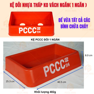 Kệ nhựa để đựng và kê để các loại bình cc siêu bền, chống rỉ-Riêng kệ đơn ko vừa bình 8kg và FICO