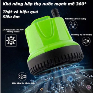 SUBOGDG 100W Đáy Hút Bơm 8000L/H Lưu Lượng Tiếng Ồn Thấp Không Chổi Than Máy Bơm Nước Cho Bể Cá Cá Ao Đài Phun Nước