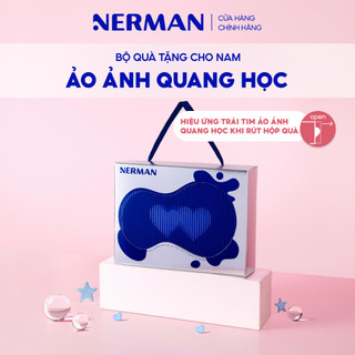 Bộ quà tặng cho nam ảo ảnh quang học Nerman - Sữa tắm gội 3in1 350ml & DDVS 100ml & Xịt khử mùi