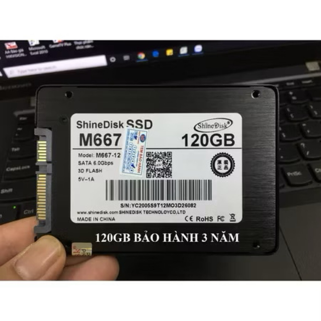Ổ cứng ShineDisk 120GB bảo hành đến 3 năm, tặng kèm cáp Sata | Shopee ...