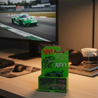 Hộp trưng bày [không gồm xe] mô hình xe hơi MINI GT Pórsche 911 #713 - phụ kiện hộp đơn trưng bày lắp ráp mô hình