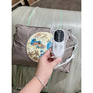 Gối Ngải Cứu Thảo Dược Cắm Điện Hỗ Trợ Giảm Đau Mỏi Cổ Vai Gáy (hàng tốt)