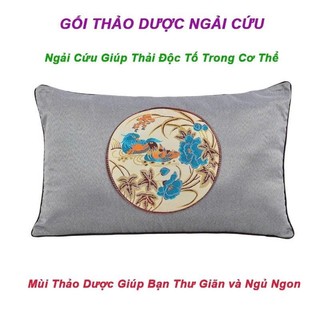 Gối Ngải Cứu Thảo Dược Cắm Điện Hỗ Trợ Giảm Đau Mỏi Cổ Vai Gáy (hàng tốt)