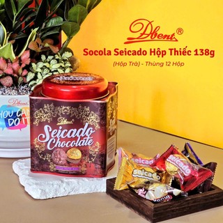 Socola Seicado Hộp Thiếc, Hộp Sách, Hộp Trà 2026 Kẹo Quà Tặng Tết, Noel, Lễ Tình Nhân