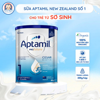 Sữa Aptamil New Zealand Số 1 Lon 380g Bổ Sung DHA Cho Não, Tăng Sức Đề Kháng, Hỗ Trợ Tiêu Hóa