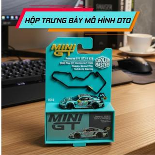 Hộp trưng bày [không gồm xe] mô hình xe hơi MINI GT Porsche  911 #804 - phụ kiện hộp đơn trưng bày lắp ráp mô hình