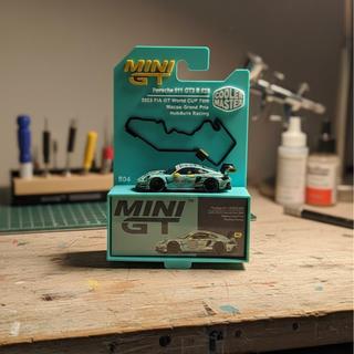 Hộp trưng bày [không gồm xe] mô hình xe hơi MINI GT Porsche  911 #804 - phụ kiện hộp đơn trưng bày lắp ráp mô hình