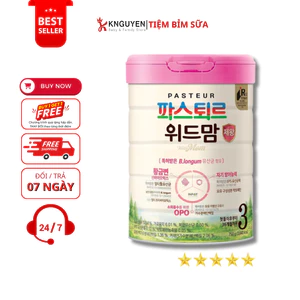 Sữa bột công thức cho bé Withmom Cesar số 1,2,3 hỗ trợ tiêu hoá [Lotte]