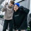 Áo hoodie nam nữ in chữ PEACE STAR họa tiết phối túi to tiện dụng 4 size 40-68kg - DTB K1