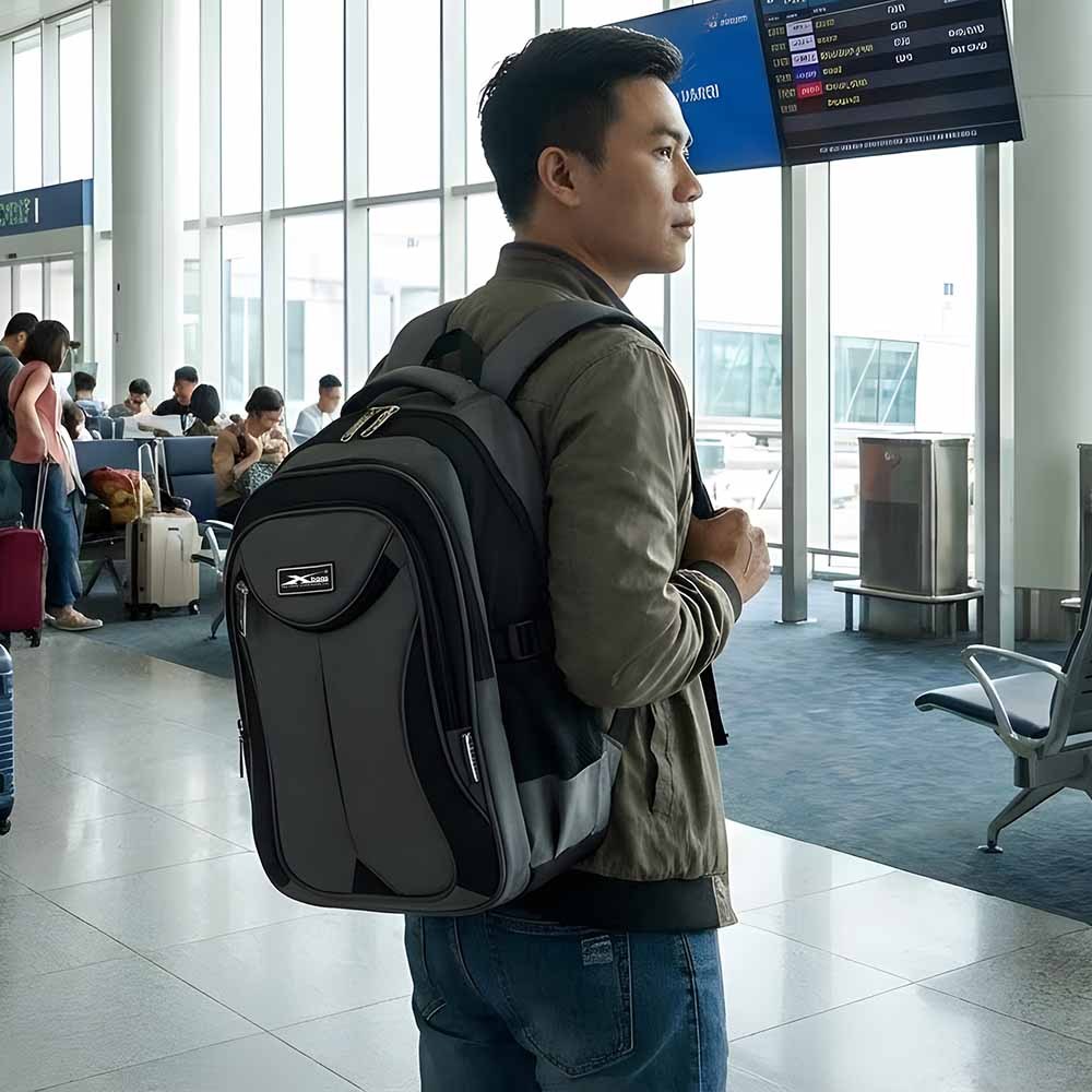 Balo Laptop Nam Cao Cấp 15.6 Inch Chống Nước Xbags Balo Đa Năng Đi Làm Đi Du Lịch Thiết Kế Mạnh Mẽ XB 2004