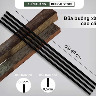 Đũa buông xào nấu 40cm, đũa buông mộc 26cm cao cấp Hoàng Hưng Phát gỗ tự nhiên an toàn bền đẹp.