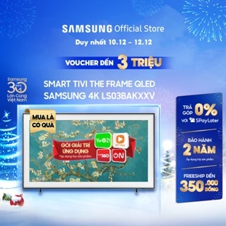 Smart Tivi The Frame QLED Samsung 4K 50 inch QA50LS03BAKXXV:Chính Hãng