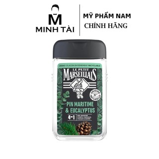 Gel Tắm Pháp dành cho Nam Le Petit Marseillais 4in1 Chiết Xuất Thông Biển & Bạch Đàn