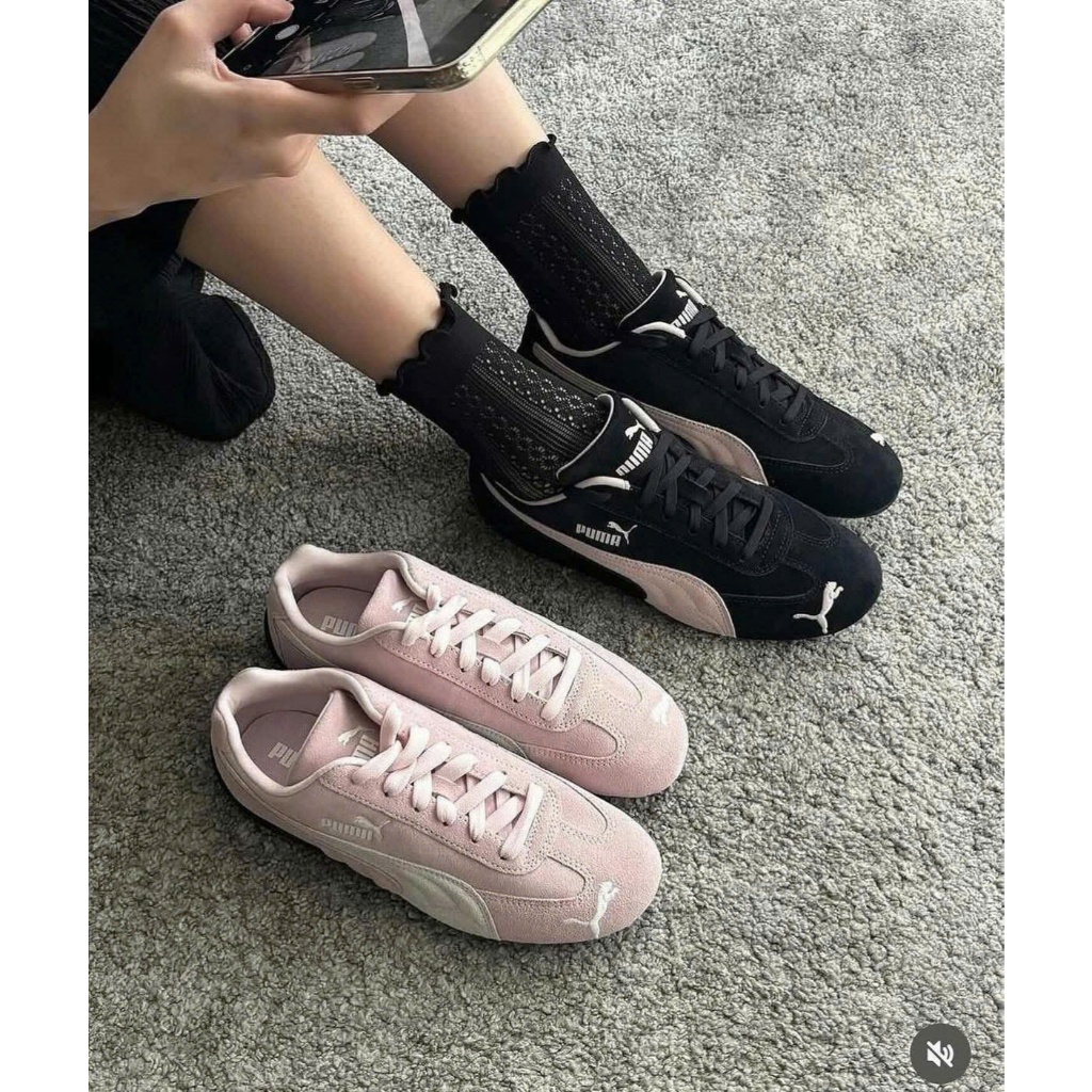Giày Thể Thao Speed Cat, Giày Sneaker Dành Cho Nữ Dễ Phối Đồ Full Box.