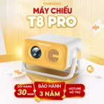 Máy chiếu mini Yamazaki T8PRO Smart hệ điều hành Android TV11, HD 4K, 380 Ansi hình ảnh sắc nét chiếu phim phòng ngủ — ảnh 3