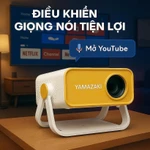 Máy chiếu mini Yamazaki T8PRO Smart hệ điều hành Android TV11, HD 4K, 380 Ansi hình ảnh sắc nét chiếu phim phòng ngủ — ảnh 7