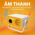 Máy chiếu mini Yamazaki T8PRO Smart hệ điều hành Android TV11, HD 4K, 380 Ansi hình ảnh sắc nét chiếu phim phòng ngủ — ảnh 6
