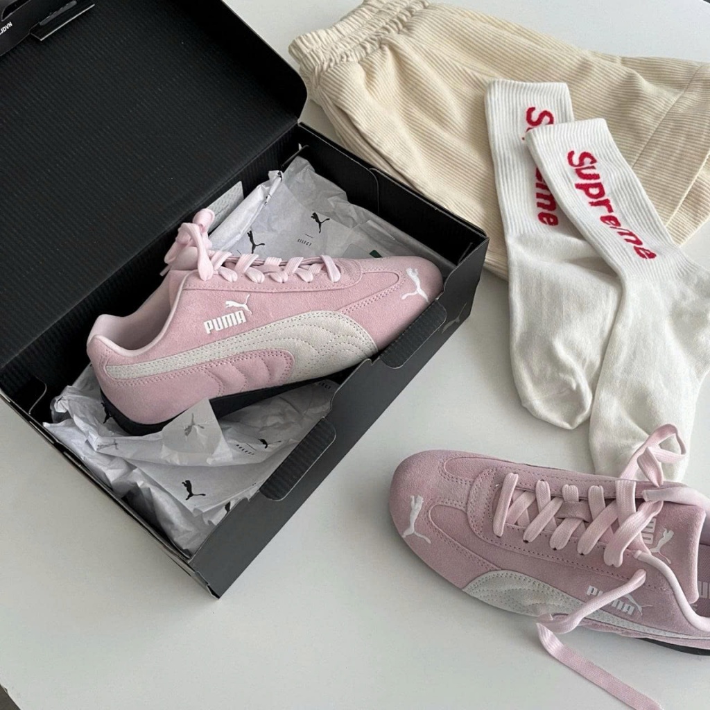 Giày Thể Thao Speed Cat, Giày Sneaker Dành Cho Nữ Dễ Phối Đồ Full Box.