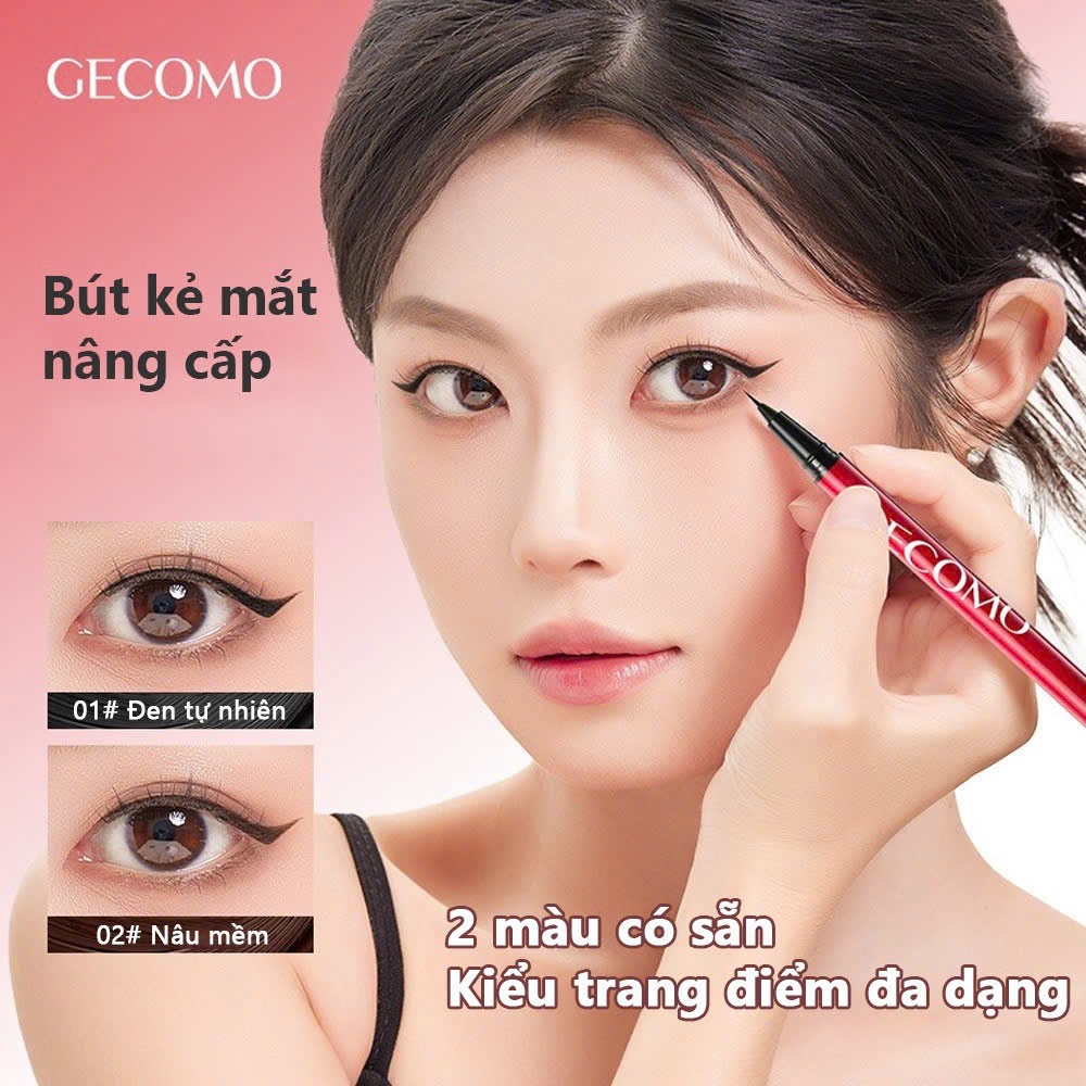 Kẻ Mắt GECOMO Dạng Lỏng Nét Mảnh Dễ Kẻ Lâu Trôi | NHÍM HOUSE