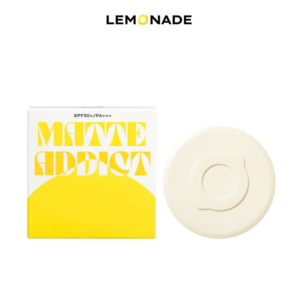 Cushion LEMONADE MATTE ADDICT Kiềm Dầu Lâu Trôi Cho Lớp Nền Mỏng Nhẹ Tự Nhiên | NHÍM HOUSE