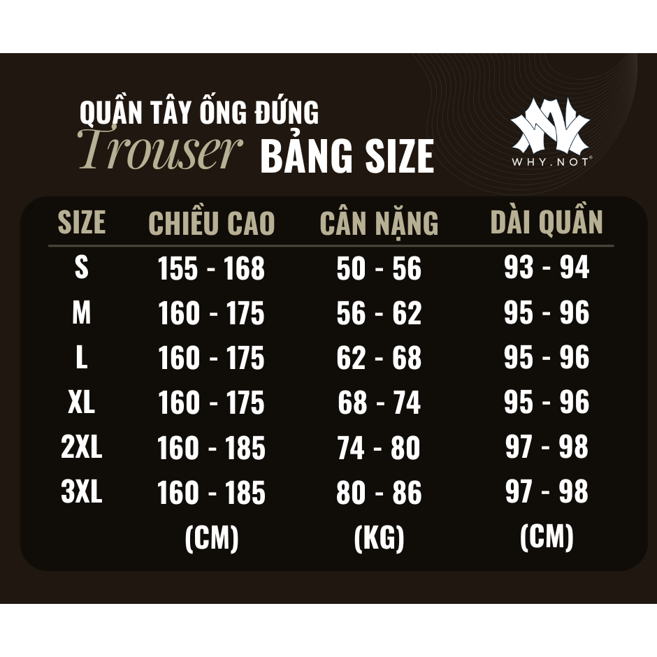 Quần Tây Nam Màu Ghi Nhạt (Xám) Ống Đứng Cạp Chun Cạnh Sườn WHY NOT - Quần Âu Nam Cạp Cao WHY.NOT