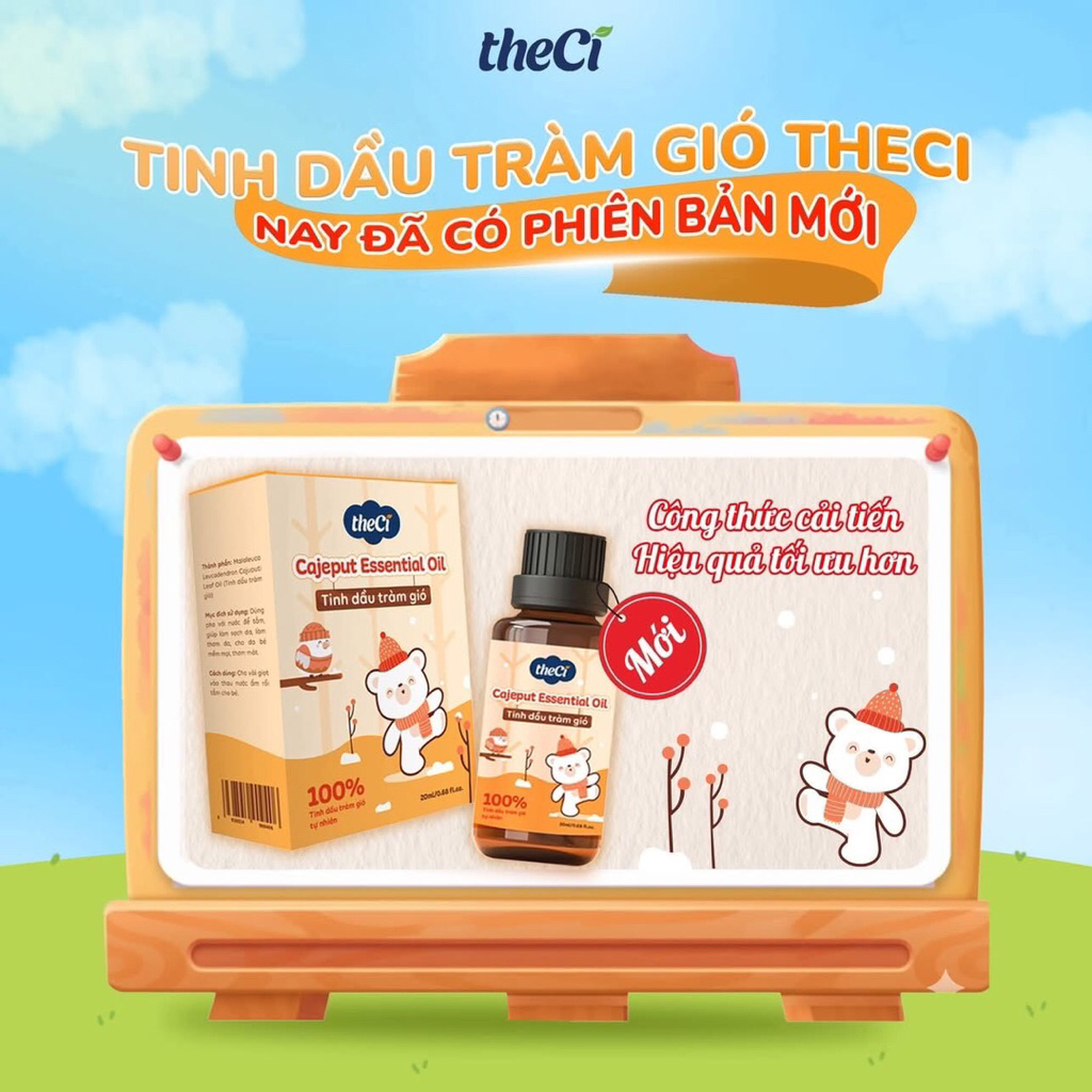 🌿 DẦU TRÀM theCi – BẢO VỆ CẢ GIA ĐÌNH MÙA GIÓ LẠNH