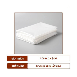 Túi PE Chống Nước Siêu Dày 8 Zem | Size 1.3x3m Bảo Vệ Đồ Đạc Mùa Mưa Bão, Bọc Xe Máy Nệm Tủ Lạnh
