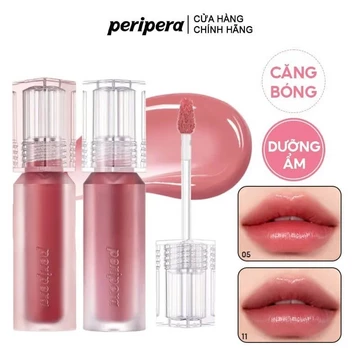 Son PERIPERA Water Bare Tint 3.7 g với chất son mỏng nhẹ, lên màu tự nhiên | BLINK BEAUTY