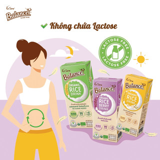 Sữa Gạo Hữu Cơ 4Care Balance 180ml An Toàn, Nhẹ Dịu Cho Hệ Tiêu Hóa - Natural Market