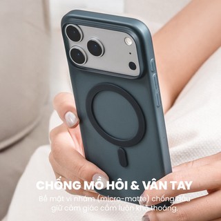 Ốp Lưng Siêu Mỏng SwitchEasy cho iPhone 17 Pro Max Nhám Nhẹ Chống Bám Tay