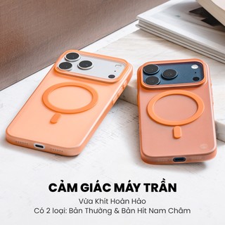 Ốp Lưng Siêu Mỏng SwitchEasy cho iPhone 17 Pro Max Nhám Nhẹ Chống Bám Tay