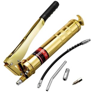 Bơm mỡ bò cầm tay 900cc 2 xilanh siêu khoẻ - Dụng cụ bơm mỡ nhồi 2 ty
