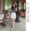 Chân váy quần Jean V739 chữ A dáng ngắn co giãn cao cấp cạp ngang rốn tôn dáng