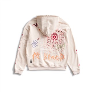 Áo hoodie SKELETON CURSE chính hãng Mikenco Kem Thêu In | TẶNG TÚI GIẤY |