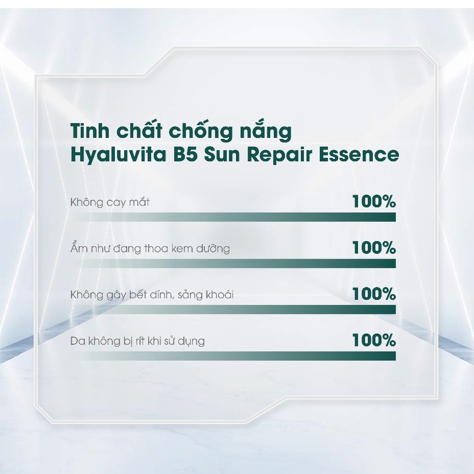 Kem chống nắng dưỡng ẩm phục hồi B5 cho da nhạy cảm CARE:NEL HYALUVITA B5 SUN ESSENCE SPF50+/PA++++