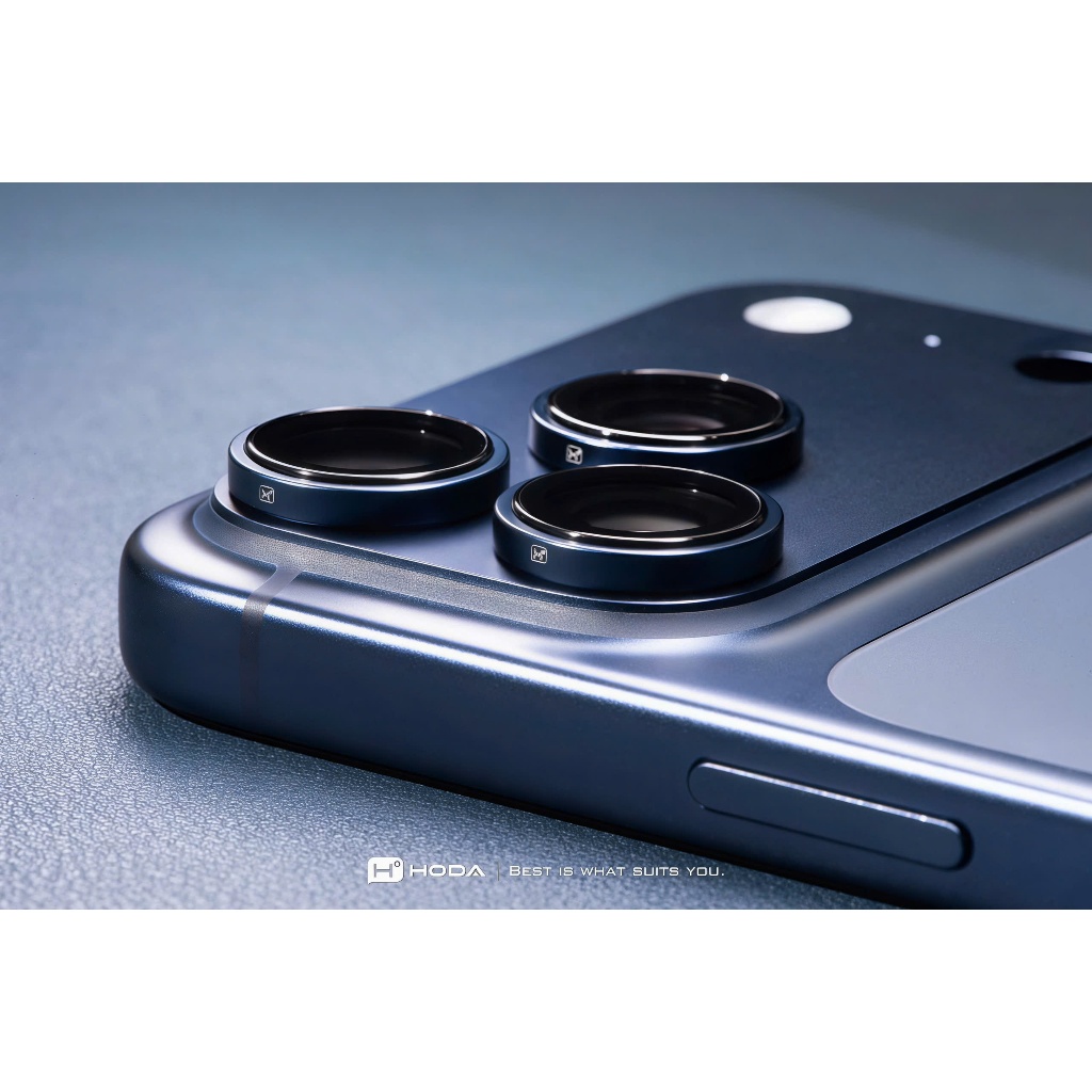Cường lực dạng lens bảo vệ camera HODA Sapphire chống trầy xước siêu mỏng dành cho iphone 17 promax 17 pro