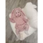 Bodysuit Thỏ kèm mũ tặng kèm tất Be Viền cover Hàn Quốc cho bé gái từ 4-14kg, body, vải mềm mại cao cấp