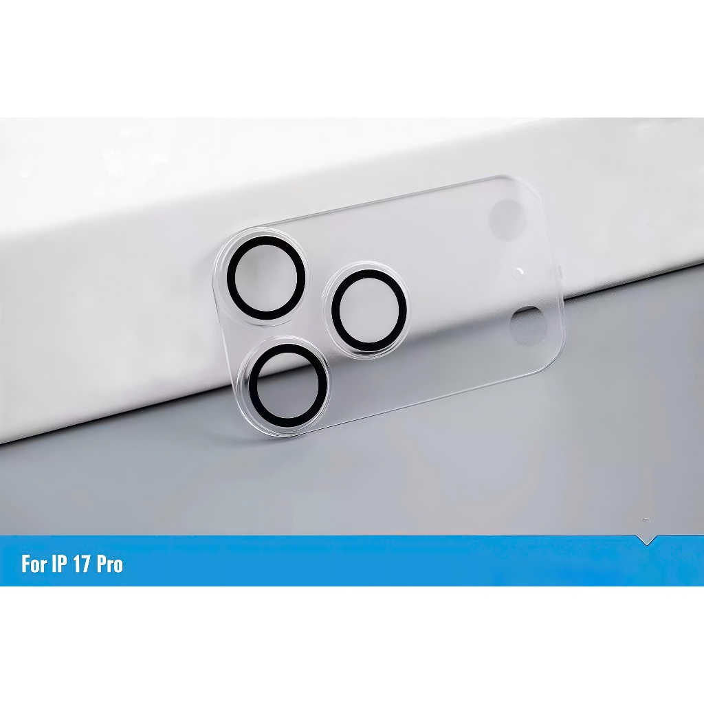Cụm bảo vệ camera KUZOOM trong suốt dành cho iphone 17promax 17pro 17