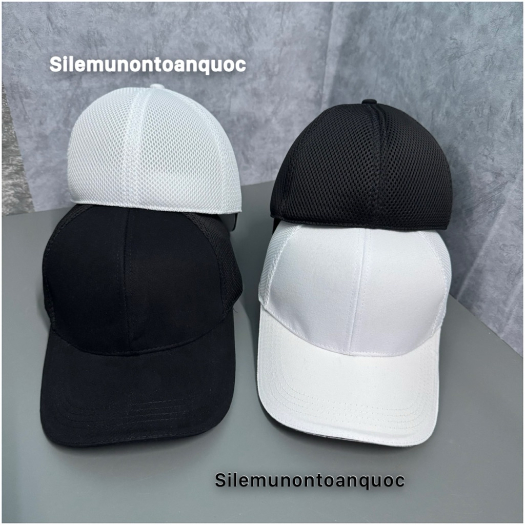 Mũ kết bít đuôi trơn - nón lưỡi trai kaki vnxk hoạ tiết trơn đơn giản thời trang mang ngược siêu ngầu