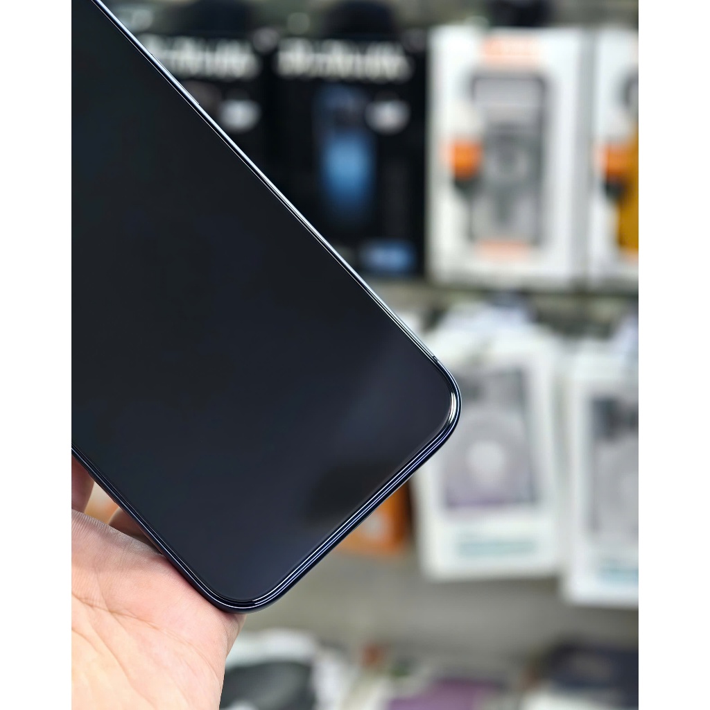 Kính cường lực HODA Anti-Glare chống trầy xước chống bám vân tay kèm khay dán cho ip 17/16/15/14/pro/max