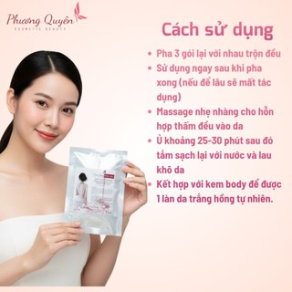 Tắm Trắng Thảo Mộc ( 5 gói ) Hổ Trợ Dưỡng Trắng Da Body