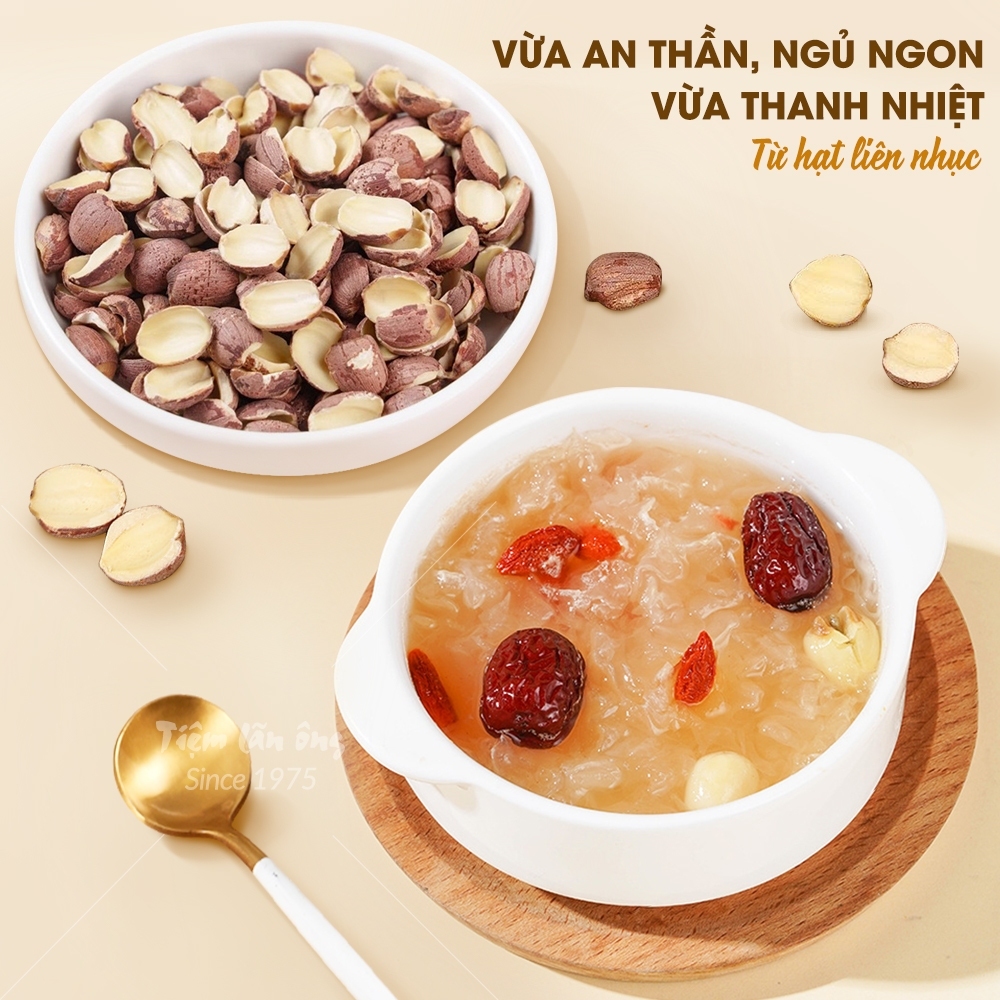 1kg Sen Liên Nhục Bao Ngon Mới hỗ trợ an thần ngủ ngon - Date mới
