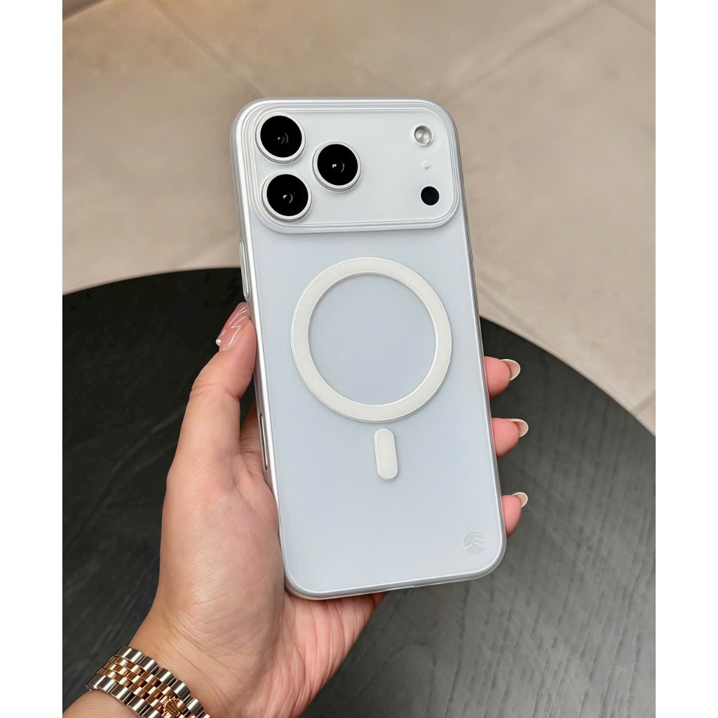 Ốp Lưng Nhám Cứng Switcheasy Ultra Slim Case Siêu Mỏng hỗ trợ sạc không dây cho IPhone 17 Pro Max/17 Air/17/16/Promax