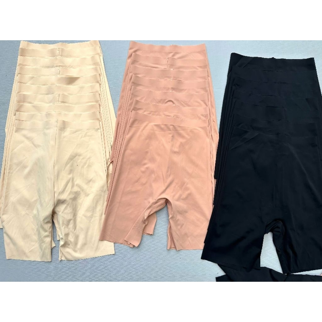 (BomoHouse) Combo 3 quần lót su đùi lưng cao gen bụng - dư xịn