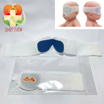 [Sét 5 cái] Băng che mắt chiếu đèn vàng da, phơi nắng an toàn cho trẻ sơ sinh được bộ y tế chứng nhận